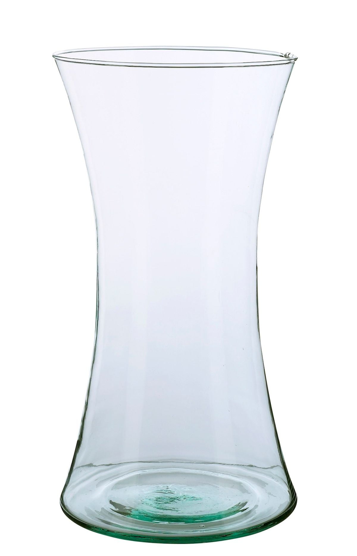 Clear Recycled Glass Vase