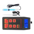 thumbnail image 1 of Water  Meter, Digital Water  Multifunctional Water Quality Meter  for Aquarium for Pond for Swimming Pool for Laboratory, 1 of 8