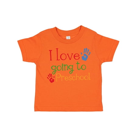 

Inktastic I Love Going to Preschool Gift Toddler Boy or Toddler Girl T-Shirt