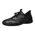 thumbnail image 1 of WEAIXIMIUNG Mens White Sneakers Size 13 Wide New Summer Mesh Shoes Men's Breathable Daily Men's Casual Shoes Korean Fashion Sports Shoes, 1 of 6