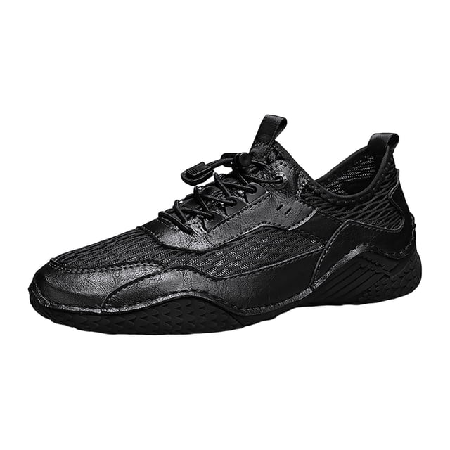 WEAIXIMIUNG Mens White Sneakers Size 13 Wide New Summer Mesh Shoes Men's Breathable Daily Men's Casual Shoes Korean Fashion Sports Shoes