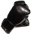 thumbnail image 4 of Woldorf Boxing Gloves in Top Grade Leather Black 14oz Sparring, Grappling, Kickboxing, Fighting Gloves, Muay Thai Training Gloves, Heavy Bag Gloves for Speed Punching, 4 of 6