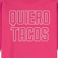 thumbnail image 2 of Instant Message - Quiero Tacos - Men's Crew Neck Fleece Pullover, 2 of 5