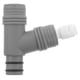thumbnail image 1 of Adaptador de desagüe para fregadero de cocina, conector de filtro en forma de Y, salida de aguas residuales, rosca externa, conector de rosca interna con entrada para lavavajillas, gris claro, 1 of 7