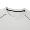 thumbnail image 5 of Xdegoge Mens Long Sleeve Athletic Shirts Raglan Crewneck Workout Tees Lightweight Quick Dry Pullover Tops for Gym Running Sports, 5 of 5