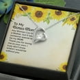 thumbnail image 2 of To Step Mom Bonus Mom Any Woman Forever Necklace w Message Card, 2 of 20