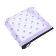 thumbnail image 1 of 1 Pc Mujeres Bolsa de Cosméticos Portátil para Viajes de Vacaciones Negocios Gimnasio Malla de Nylon Púrpura-S, 1 of 4