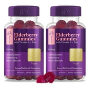 Elderberry with Zinc Vitamin C Antioxidant Dakota 150 mg 120 Count