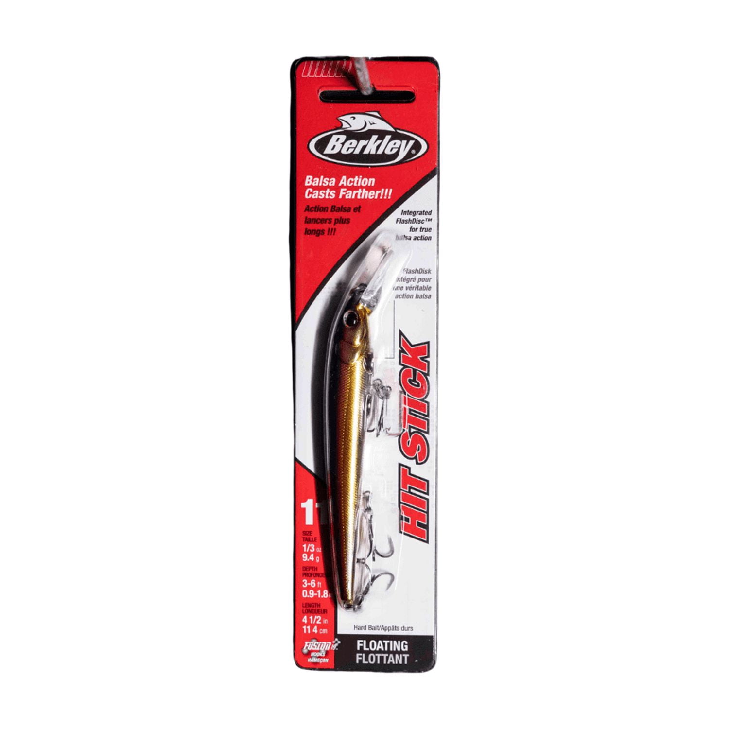 (2 pack) Berkley Hit Stick Fishing Lure, Sunset 84, 1/3 oz