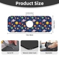 thumbnail image 2 of Sikiie Space Planet Splash Guard for Sink Faucet-1 PC Super Absorbent Fast Drying Mat Sink Gadgets-Splash Guard for Kitchen, Sink Mat, 2 of 7