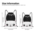 thumbnail image 2 of Fotbe Cat Meow Bolsa Mochila con Cordón Estampada, Bolsa de Gimnasio Deportiva, Bolsa Cinch, Bolsa con Cordón para Hombres y Mujeres-Medium, 2 of 6