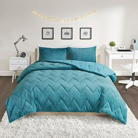 Intelligent Design Kai Solid Chevron Quilted Reversible Ultra Soft
