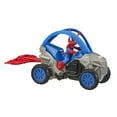 thumbnail image 4 of Marvel Spider-Man: Spider-Ham Figure With Stunt Vehicle, 4 of 7