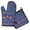 Pioneer Flower, variant on Pioneer Flower Kitchen Oven Mitt and Pot Holder Sets 2 Pcs for Baking, Cooking and Grilling, Heat Resistant Up To 392 °F
