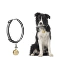 thumbnail image 2 of Collar rastreador GPS para perros y gatos, antipérdida, GSM/GPRS, localizador de seguimiento en tiempo real, campana para mascotas, collar GPS negro, 2 of 5