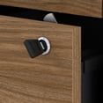 thumbnail image 4 of Bush Business Furniture 2-Drawer Lateral File Cabinet Letter/Legal Fresh Walnut/White 29.72, 4 of 7