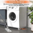 thumbnail image 4 of Winter Promotion,set Of 2 Washing Machine Transport Castors Under Chassis For Washing Machine Refrigerator Dryer, Freezer Up To 300 Kg, With 24 Wheels, 4 of 5