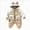 Khaki, variant on 0-6 Months Baby Snowsuits Hooded Romper Jumpsuit Cute Design Outwear Jackets Outfits for Girls Boys Infant Winter Clothes