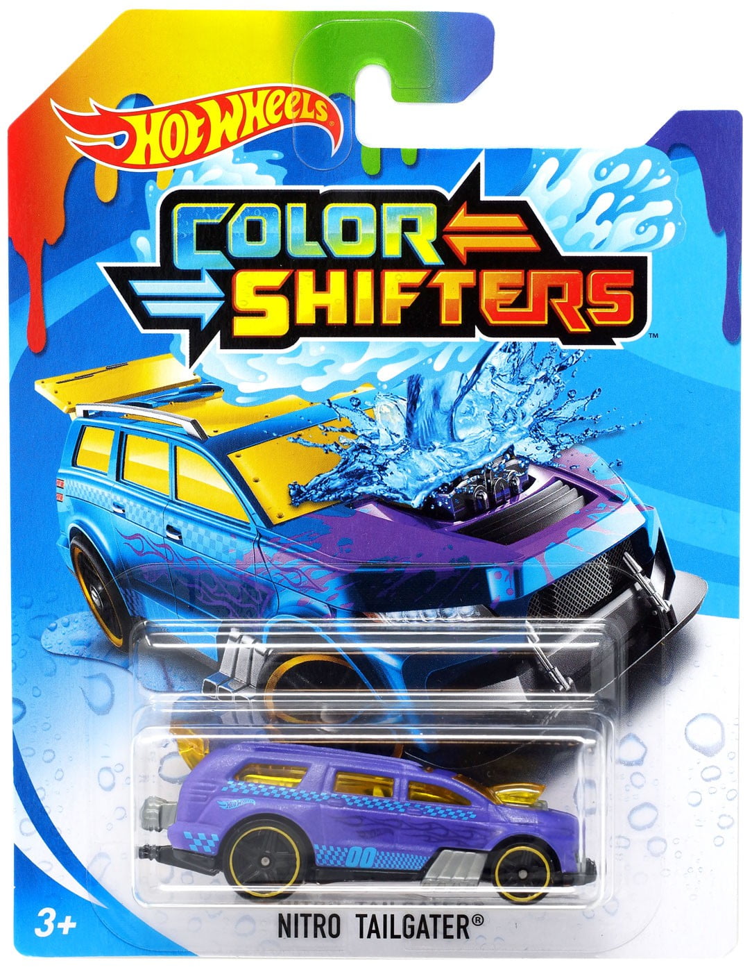 Farbwechselauto Mattel Hot Wheels Colour Shifters Car  GBF25 Trak-Tune 