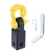 thumbnail image 4 of Grillete Receptor de enganche Kits de remolque Accesorios Acero Fácil de usar Bloque duradero Conector portátil de repuesto con pasador de enganche Amarillo negro, 4 of 8