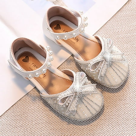 

Dyfzdhu Autumn Girls Sandals Summer Princess Shoes Big Children Soft Bottom Non Slip Sandals Shoes