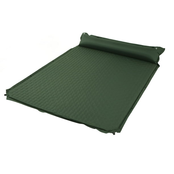 Matelas Gonflable 2 Places Électrique Fibertech 33cm Gris