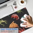 thumbnail image 4 of Long Mouse Pads for Desk,Vivid Dinosaurs Pattern Desk Mats on Top Of Desks, Desk Mouse Pad Extra Large with 3mm Non-Slip Base and Stitched Edge for Gaming,Office,Work,Home 35.4"x15.7", 4 of 6