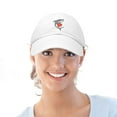 thumbnail image 5 of DALIX Shark with Heart Valentine's Day Hat Womens Embroidered Baseball Cap in Black White, 5 of 6