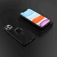 thumbnail image 4 of Dteck Shockproof Case For iPhone 12 Pro Max [Magnetic Car Mount] Heavy Duty Armor Protective Rugged 2 in 1 Shock-Absorbing Case with 360 Degree Rotation Ring Case, Black, 4 of 6