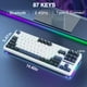 thumbnail image 2 of Teclado mecánico inalámbrico AULA F87 75% TKL Gasket Custom, 2 of 7