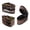 Dark Wood Grain Pattern Design, variant on HELLHERO Irons Organizer Bag Travel Case Portable Steamer Carrying Case Portable Snowflake Candy Cane Pattern, Case Only