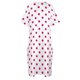 thumbnail image 4 of Vestido largo holgado de lunares en blanco para mujer ropa rosa Media oscuridad tendencia, 4 of 6