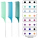 thumbnail image 4 of Peine de tejido Resaltando Dolor de colorante Pin de acero inoxidable Pin Combs Styling DIY Herramientas Accesorios Regalos Principiante Green Blue 3 paquetes Advancent CE011621-04, 4 of 7