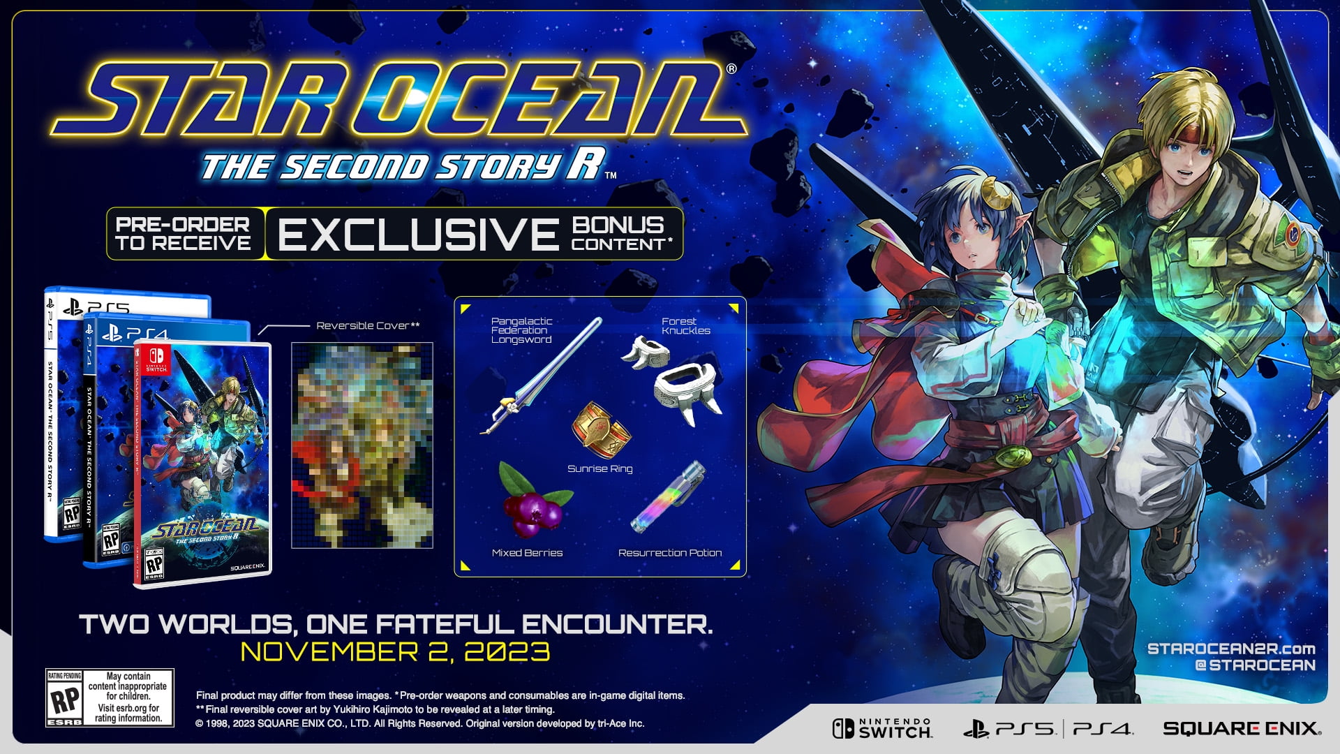 Star Ocean The Second Story R, PlayStation 5 - Walmart.com