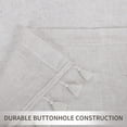 thumbnail image 5 of Danolaps Tassel Shower Curtain for Bathroom,Bath Curtains,Water Resistant Bathroom Showers Curtain Boho Chic Tassles For Neutral Country Bathroom Decor, 5 of 9