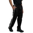 thumbnail image 4 of Chef Code Classic Baggy Chef Pants with Elastic Waist and Drawstring, Black, XS, 4 of 5