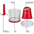 thumbnail image 7 of Taco Tuesday TTCHP2RD 2-Cup Capacity 2-Speed Chopper with Stainless Steel Blades, 7 of 7