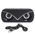 thumbnail image 1 of V6 Bluetooth Altavoz dual HiFi Calidad de sonido Mini altavoz de audio portátilNegro, 1 of 5