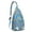 Sky-blue-5, variant on Nomadic Spirit Sling Backpack - Cultural Geometric Print Crossbody Bag, Durable Hiking Essential