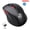 Black and Red, variant on Wireless Gaming Mouse, for PC Laptop, 2.4GHz Ergonomic Optical Mouse with 6 Buttons Wireless Mouse, 2000 DPI Adjustable, 10m Range, Portable for Travel and Work, Red