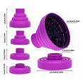 thumbnail image 4 of Difusor universal plegable para secador de pelo (rosa), 4 of 4