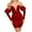 DT-Red, variant on Women's Sweetheart Neckline Mini Dress-Puff Sleeve-Bodycon-Polyester-for Club/Party-Trendy Puff Sleeve