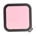 thumbnail image 1 of Milaget 1pc Dive Filter Lens Fits Action Waterproof Case Housing Cover Accs Pink, 1 of 9