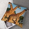 thumbnail image 7 of Intimate Giraffe" Zippered Pillow Case Cover Cushion Case Twin Sides, 7 of 7