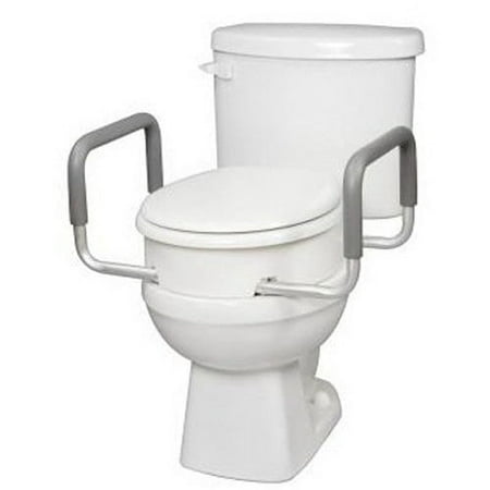 Carex Toilet Seat Elevator With Handles For Elongated Toilets - 1 Ea