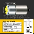 thumbnail image 5 of Ruiandsion P13.5S 10-60V(12V 18V 24V 30V 36V 42V 48V) White LED Bulb Replacement for Bicycle Headlight Camping Outdoor Low Voltage Light,Pack-2, 5 of 8