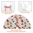 thumbnail image 4 of Rocae Cute Autumn Gnomes for Christmas Tree Skirt with Pom Pom Trim for Holiday Party for Holiday Home Decor Indoor Outdoor-30", 4 of 7