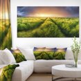 thumbnail image 1 of Storm and Light on Meadow - Landscape Artwork Canvas, 1 of 3