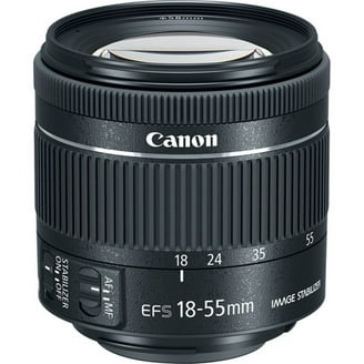 Canon EF-S 18-55mm f/3.5-5.6 IS STM Lens - Walmart.com