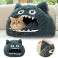 thumbnail image 2 of Soft Washable Cat Dome Bed Comfortable for Indoor Pet Sleeping and Home Use, 2 of 6